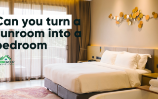 Can you turn a sunroom into a bedroom