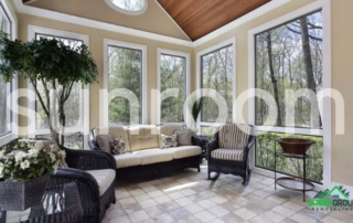 turn a sunroom into a bedroom