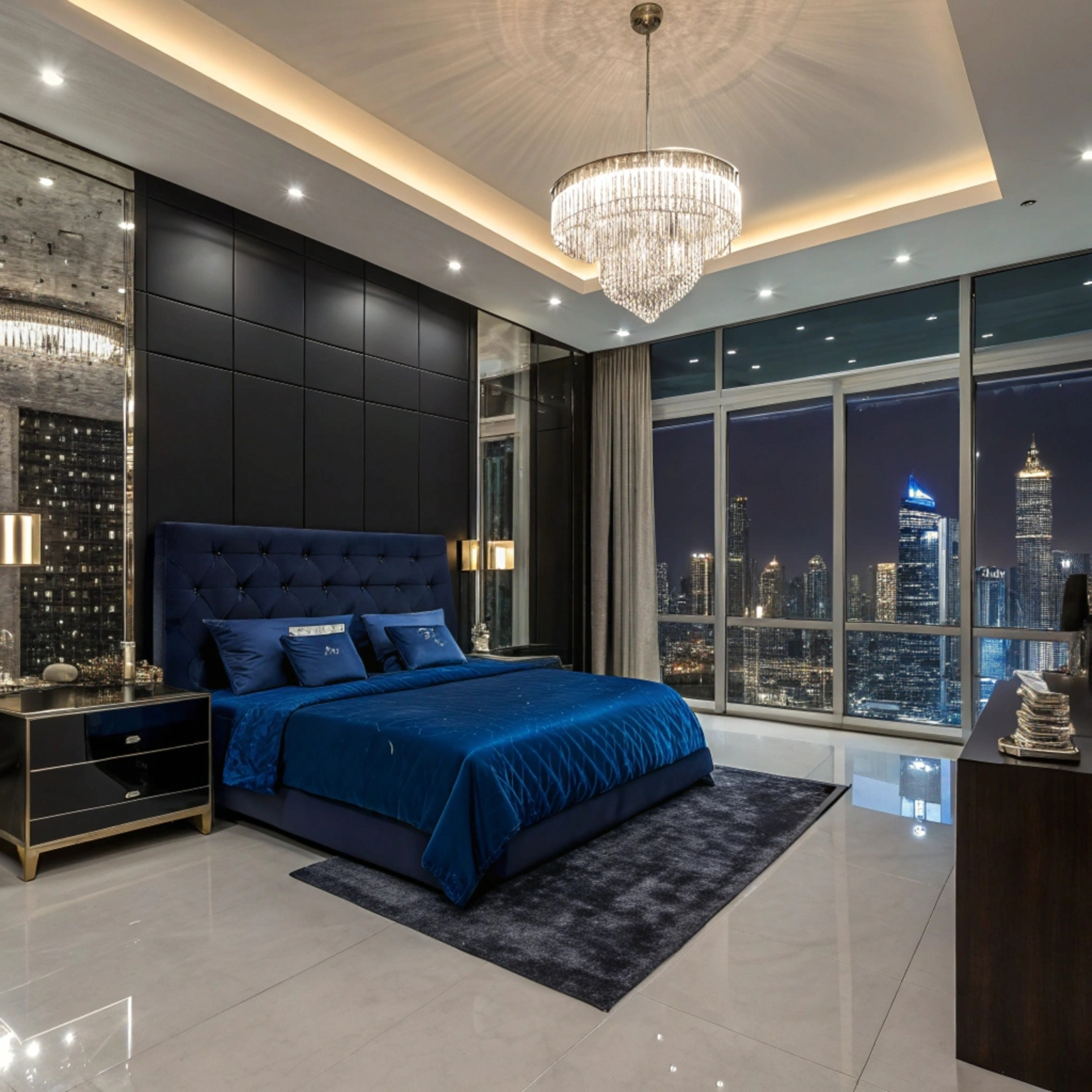 bedroom-with-bed-large-window-with-view-city adding a master suite to a house